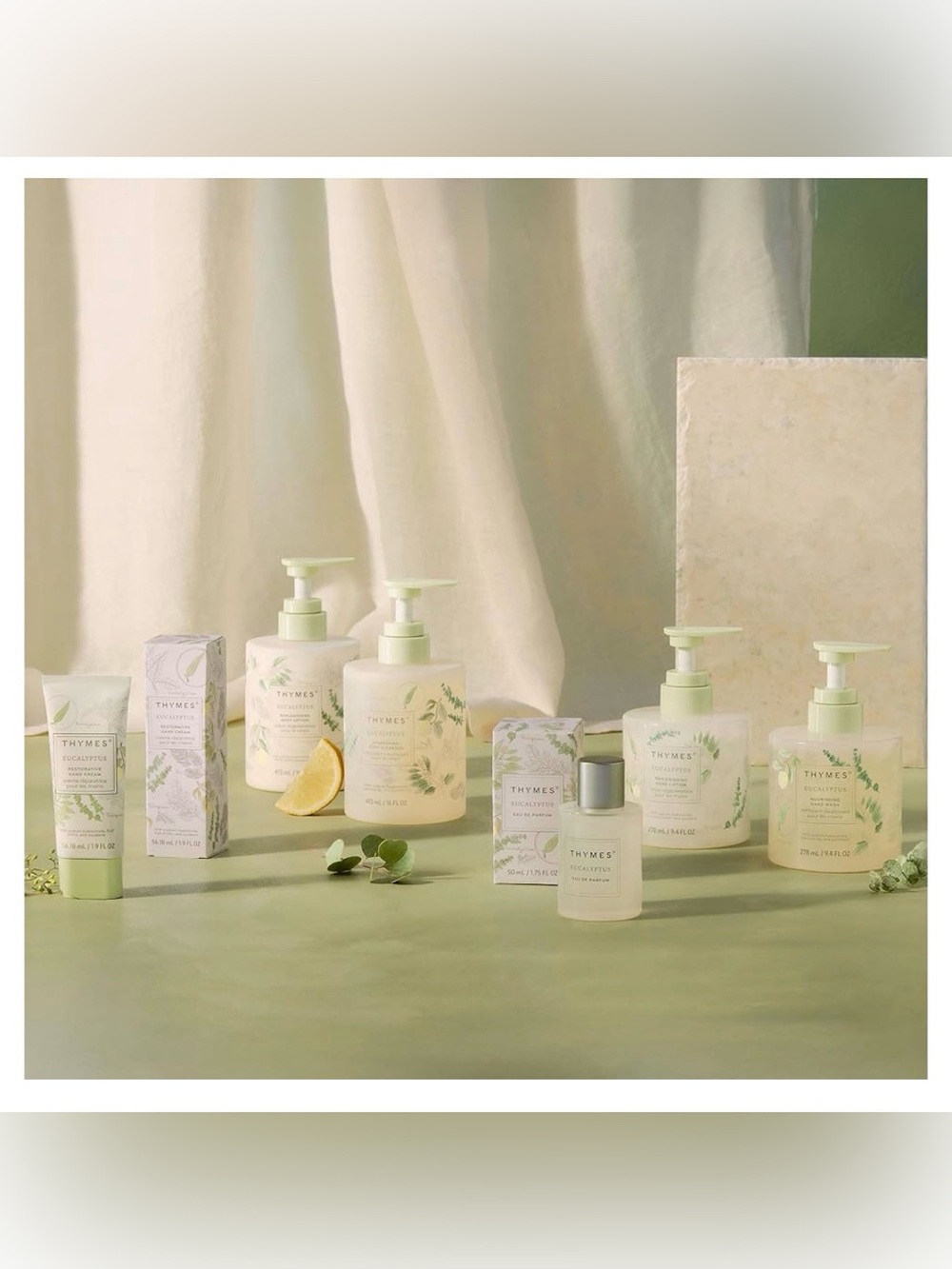 Eucalyptus Replenishing Body & Hand Lotion - Light Green
